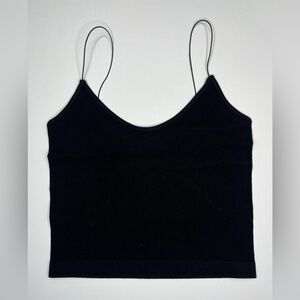 Dynamic Super Stretchy Black Forever Ribbed Tank